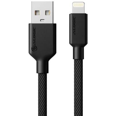 ALOGIC Elpa8p01-BK Lightning Kaapeli - Kestävä ja Taivuteltava ALOGIC Elpa8p01-BK Lightning Kaapeli - Kestävä ja Taivuteltava