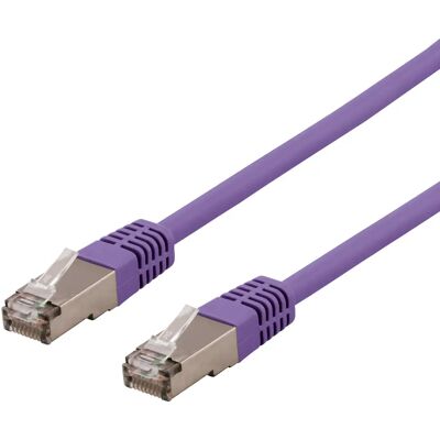 Deltaco SFTP-65PH - 5M verkkokaapeli - Violetti Deltaco SFTP-65PH - 5M verkkokaapeli - Violetti