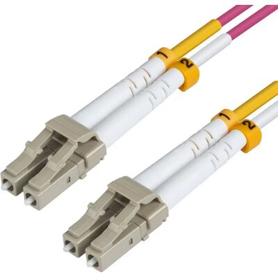 MicroConnect OM4 LC-LC 4m -valokuitukaapeli, violetti MicroConnect OM4 LC-LC 4m -valokuitukaapeli, violetti