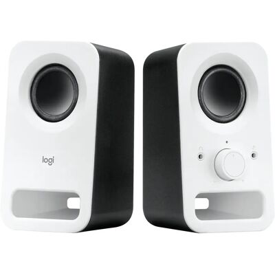 Logitech Z150 2.0 langallinen tietokonekaiutin, valkoinen Logitech Z150 2.0 langallinen tietokonekaiutin, valkoinen