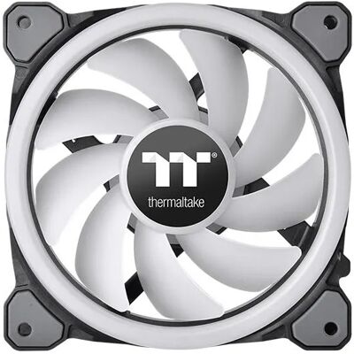 Thermaltake Riing Trio 12 LED RGB PWM -kotelotuuletin - 120 mm - Musta Thermaltake Riing Trio 12 LED RGB PWM -kotelotuuletin - 120 mm - Musta
