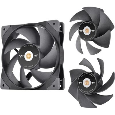 Thermaltake SWAFAN GT12 TT Premium Edition -kotelotuuletin (120 mm, Musta, 1 kpl) Thermaltake SWAFAN GT12 TT Premium Edition -kotelotuuletin (120 mm, Musta, 1 kpl)