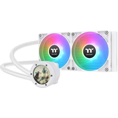 Thermaltake TH240 V2 Ultra 240mm ARGB -nestejäähdytin, valkoinen Thermaltake TH240 V2 Ultra 240mm ARGB -nestejäähdytin, valkoinen