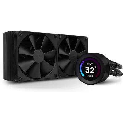 NZXT Kraken Elite 240mm RGB -nestejäähdytin, musta NZXT Kraken Elite 240mm RGB -nestejäähdytin, musta