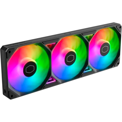 Cooler Master SickleFlow Edge 360 ARGB Musta 3x120mm Kotelotuuletinpaketti Cooler Master SickleFlow Edge 360 ARGB Musta 3x120mm Kotelotuuletinpaketti