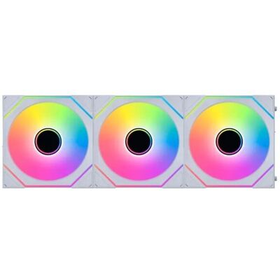Lian Li UNI FAN SL-INF Wireless, 120 mm, PWM, nestelaakeri, ARGB -tuuletinsarja, 3 kpl, valkoinen Lian Li UNI FAN SL-INF Wireless, 120 mm, PWM, nestelaakeri, ARGB -tuuletinsarja, 3 kpl, valkoinen
