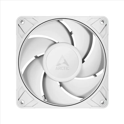 ARCTIC P12 Pro PST PWM -tuuletin, nestelaakeri, 120 mm, valkoinen ARCTIC P12 Pro PST PWM -tuuletin, nestelaakeri, 120 mm, valkoinen