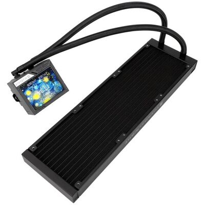 Thermalright Mjolnir Vision X 360mm ARGB -nestejäähdytin, musta Thermalright Mjolnir Vision X 360mm ARGB -nestejäähdytin, musta