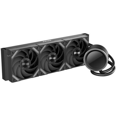 SAMA Q60 Musta LCD ARGB 360mm CPU-nestejäähdytin SAMA Q60 Musta LCD ARGB 360mm CPU-nestejäähdytin