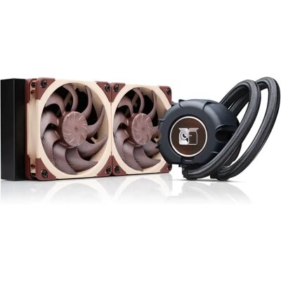 Noctua NL-LC1-24 240 mm nestejäähdytysjärjestelmä prosessorille, ruskea / beige Noctua NL-LC1-24 240 mm nestejäähdytysjärjestelmä prosessorille, ruskea / beige