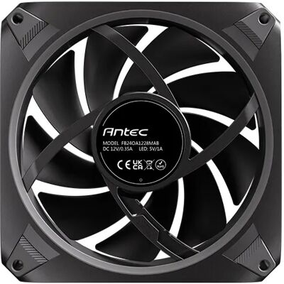 Antec Orbit 120 ARGB 120 mm -kotelotuuletin, 3-pakkaus, musta Antec Orbit 120 ARGB 120 mm -kotelotuuletin, 3-pakkaus, musta