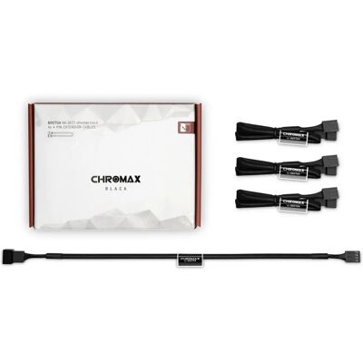 Noctua NA-SEC1 chromax.black -jatkokaapelisarja, musta Noctua NA-SEC1 chromax.black -jatkokaapelisarja, musta