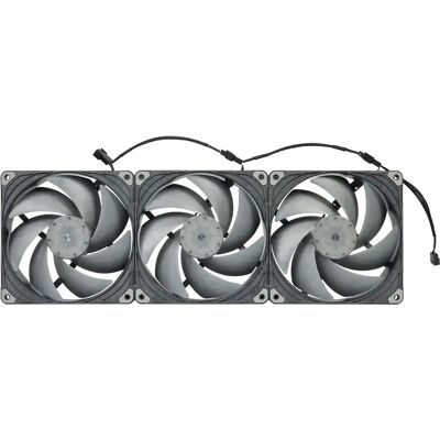 Phanteks T30-140 Triple Pack 140 mm PWM -kotelotuuletin - Musta/Harmaa Phanteks T30-140 Triple Pack 140 mm PWM -kotelotuuletin - Musta/Harmaa