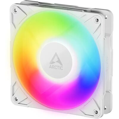 Arctic P12 Pro PWM, nestelaakeri, ARGB -tuuletin, 120 mm, valkoinen Arctic P12 Pro PWM, nestelaakeri, ARGB -tuuletin, 120 mm, valkoinen