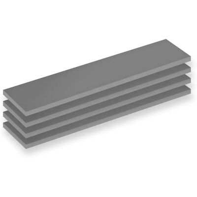 ARCTIC TP-4 120 x 20 x 1.5 mm, 4 kpl -lämpötyyny, harmaa ARCTIC TP-4 120 x 20 x 1.5 mm, 4 kpl -lämpötyyny, harmaa