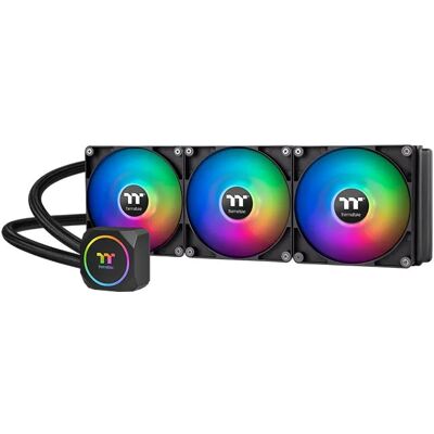 Thermaltake TH420 420mm ARGB -nestejäähdytin, musta Thermaltake TH420 420mm ARGB -nestejäähdytin, musta