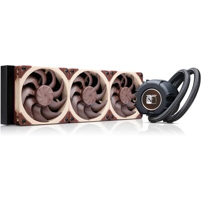 Noctua NL-LC1-36 360 mm All-in-One -nestejäähdytin prosessorille, ruskea / beige Noctua NL-LC1-36 360 mm All-in-One -nestejäähdytin prosessorille, ruskea / beige