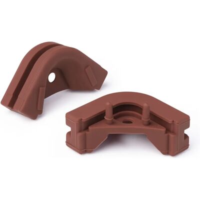 Noctua NV-MPP1.brown Sx4, 4 kpl -tärinänvaimennuskiinnikkeet, vaaleanruskea Noctua NV-MPP1.brown Sx4, 4 kpl -tärinänvaimennuskiinnikkeet, vaaleanruskea
