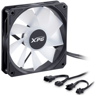 ADATA XPG VENTO 120 -kotelotuuletin, 120 mm, ARGB, PWM, Musta ADATA XPG VENTO 120 -kotelotuuletin, 120 mm, ARGB, PWM, Musta