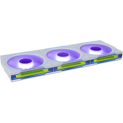 Lian Li UNI FAN SL-INF Wireless 120, 120 mm, PWM, nestelaakeri, ARGB -tuuletinsarja, 3 kpl, valkoinen Lian Li UNI FAN SL-INF Wireless 120, 120 mm, PWM, nestelaakeri, ARGB -tuuletinsarja, 3 kpl, valkoinen