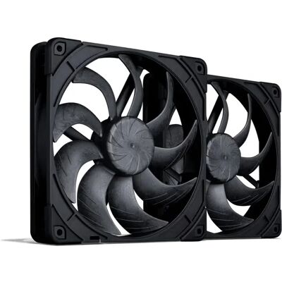 Noctua NF-A14x25 G2 PWM Sx2 CHBK chromax.black -kotelotuuletin 140 mm 2 kappaleen pakkaus Musta Noctua NF-A14x25 G2 PWM Sx2 CHBK chromax.black -kotelotuuletin 140 mm 2 kappaleen pakkaus Musta