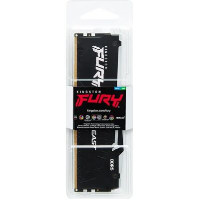 Kingston FURY Beast RGB 32 Gt (1 x 32 Gt) DDR5 5200 MHz, CL40 -muisti (EXPO) Kingston FURY Beast RGB 32 Gt (1 x 32 Gt) DDR5 5200 MHz, CL40 -muisti (EXPO)