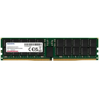 ADATA ECC RDIMM 32 Gt (1 x 32 Gt) DDR5 5600 MHz, CL46 -muisti ADATA ECC RDIMM 32 Gt (1 x 32 Gt) DDR5 5600 MHz, CL46 -muisti