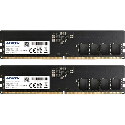A-DATA ADATA 16 Gt (2 x 8 Gt) DDR5 4800 MHz, CL40 -muisti A-DATA ADATA 16 Gt (2 x 8 Gt) DDR5 4800 MHz, CL40 -muisti