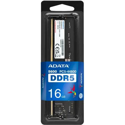 ADATA Premier 16 Gt (1 x 16 Gt) DDR5 5600 MHz, CL46 -muisti (XMP/EXPO) ADATA Premier 16 Gt (1 x 16 Gt) DDR5 5600 MHz, CL46 -muisti (XMP/EXPO)