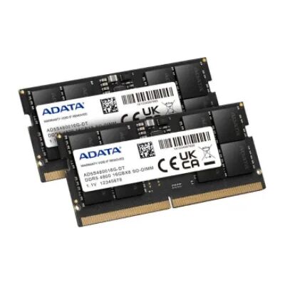 A-DATA ADATA 32 Gt (1 x 32 Gt) DDR5 4800 MHz, CL40 -muisti A-DATA ADATA 32 Gt (1 x 32 Gt) DDR5 4800 MHz, CL40 -muisti