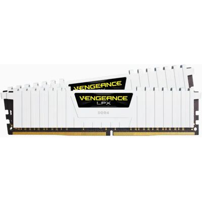 Corsair Vengeance LPX 32 Gt (2 x 16 Gt) DDR4 3200 MHz, CL16 -muisti, valkoinen (XMP) Corsair Vengeance LPX 32 Gt (2 x 16 Gt) DDR4 3200 MHz, CL16 -muisti, valkoinen (XMP)