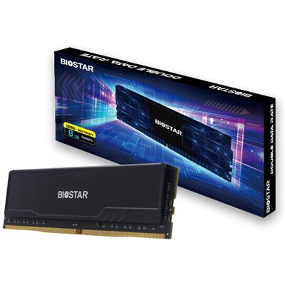 Biostar Storming V 8 Gt (1 x 8 Gt) DDR4 3200 MHz, CL16 -muisti (XMP) Biostar Storming V 8 Gt (1 x 8 Gt) DDR4 3200 MHz, CL16 -muisti (XMP)