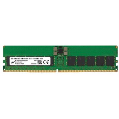 Crucial RDIMM 32 Gt (1 x 32 Gt) DDR5 6400 MHz, CL52 -muisti, vihreä Crucial RDIMM 32 Gt (1 x 32 Gt) DDR5 6400 MHz, CL52 -muisti, vihreä