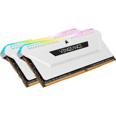 Corsair VENGEANCE RGB PRO SL 16 Gt (2 x 8 Gt) DDR4 3200 MHz, CL16 -muisti, valkoinen (XMP) Corsair VENGEANCE RGB PRO SL 16 Gt (2 x 8 Gt) DDR4 3200 MHz, CL16 -muisti, valkoinen (XMP)