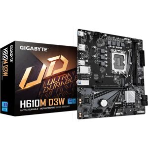Gigabyte H610M D3W DDR5 LGA1700 mATX -emolevy Gigabyte H610M D3W DDR5 LGA1700 mATX -emolevy
