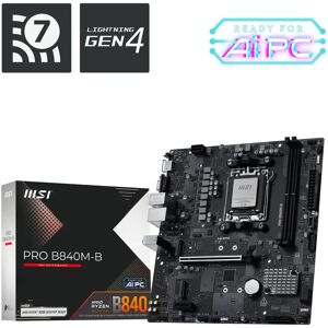 MSI PRO B840M-B AM5 mATX-emolevy MSI PRO B840M-B AM5 mATX-emolevy