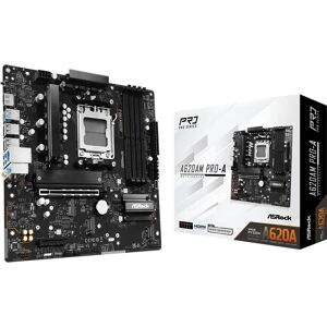 ASRock A620AM PRO-A AM5 mATX -emolevy ASRock A620AM PRO-A AM5 mATX -emolevy