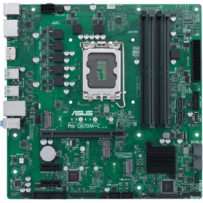 Asus PRO Q670M-C-CSM LGA1700 mATX -emolevy Asus PRO Q670M-C-CSM LGA1700 mATX -emolevy
