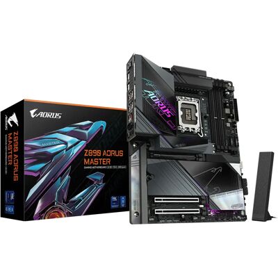 Gigabyte Z890 AORUS MASTER WiFi 7 LGA1851 ATX -emolevy Gigabyte Z890 AORUS MASTER WiFi 7 LGA1851 ATX -emolevy
