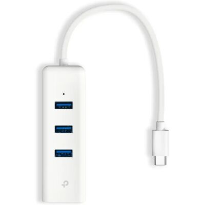 TP-Link UE330C USB-C - 3xUSB-A + LAN -USB hubi TP-Link UE330C USB-C - 3xUSB-A + LAN -USB hubi