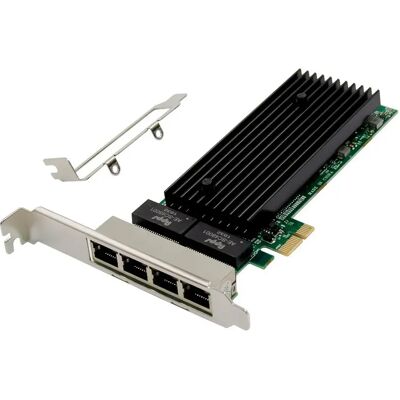 MicroConnect MC-PCIEX1-82576-Q - Verkkokortti MicroConnect MC-PCIEX1-82576-Q - Verkkokortti