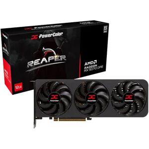 PowerColor Radeon RX 9070 GRE Reaper OC 12 Gt -näytönohjain PowerColor Radeon RX 9070 GRE Reaper OC 12 Gt -näytönohjain