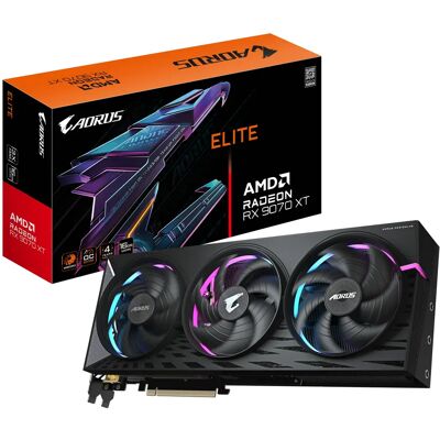 Gigabyte Radeon RX 9070 XT AORUS OC 16 Gt -näytönohjain Gigabyte Radeon RX 9070 XT AORUS OC 16 Gt -näytönohjain