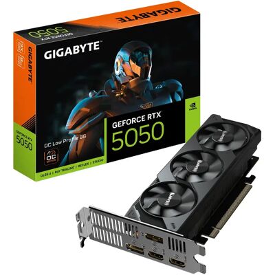 Gigabyte GeForce RTX 5050 Low Profile OC 8 Gt -näytönohjain Gigabyte GeForce RTX 5050 Low Profile OC 8 Gt -näytönohjain
