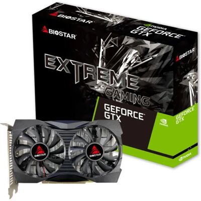 Biostar GeForce GTX 1050 4 Gt -näytönohjain Biostar GeForce GTX 1050 4 Gt -näytönohjain