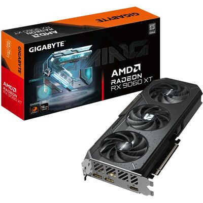 Gigabyte Radeon RX 9060 XT GAMING 16 Gt OC -näytönohjain Gigabyte Radeon RX 9060 XT GAMING 16 Gt OC -näytönohjain