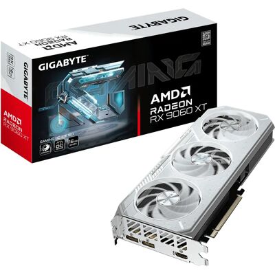 Gigabyte Radeon RX 9060 XT GAMING ICE OC 16 Gt -näytönohjain Gigabyte Radeon RX 9060 XT GAMING ICE OC 16 Gt -näytönohjain