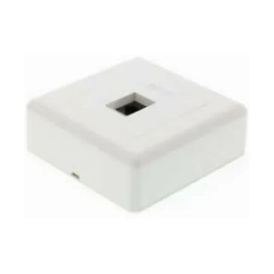 Deltaco Vr-33 - Verkkoyhteystulppa pintaan - Cat 6 - RJ45 - Valkoinen Deltaco Vr-33 - Verkkoyhteystulppa pintaan - Cat 6 - RJ45 - Valkoinen