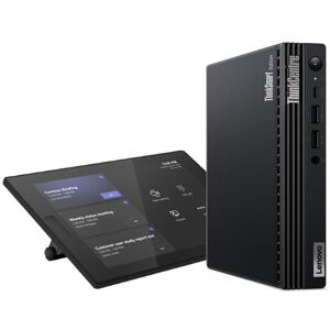 Lenovo ThinkSmart Tiny Kit i3-13100T, 16 Gt, 256 Gt, Win 11 IoT Enterprise -minitietokone, raven black Lenovo ThinkSmart Tiny Kit i3-13100T, 16 Gt, 256 Gt, Win 11 IoT Enterprise -minitietokone, raven black
