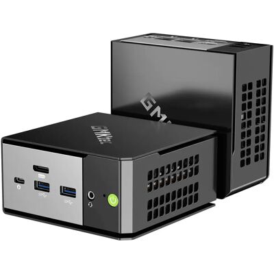 GMKtec EVO-X1 AMD Ryzen AI 9 HX 370, 32 Gt, 1 Tt SSD, Win 11 Pro -minitietokone, musta, hopea GMKtec EVO-X1 AMD Ryzen AI 9 HX 370, 32 Gt, 1 Tt SSD, Win 11 Pro -minitietokone, musta, hopea